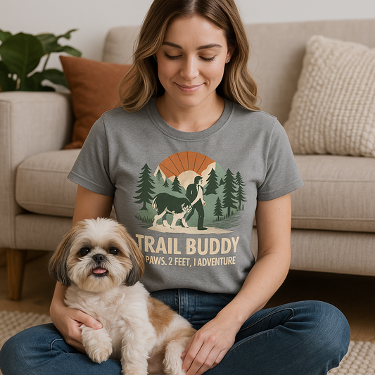 Outdoor Essential T-shirt – Trail Buddy Gift Designed For The Outdoors
