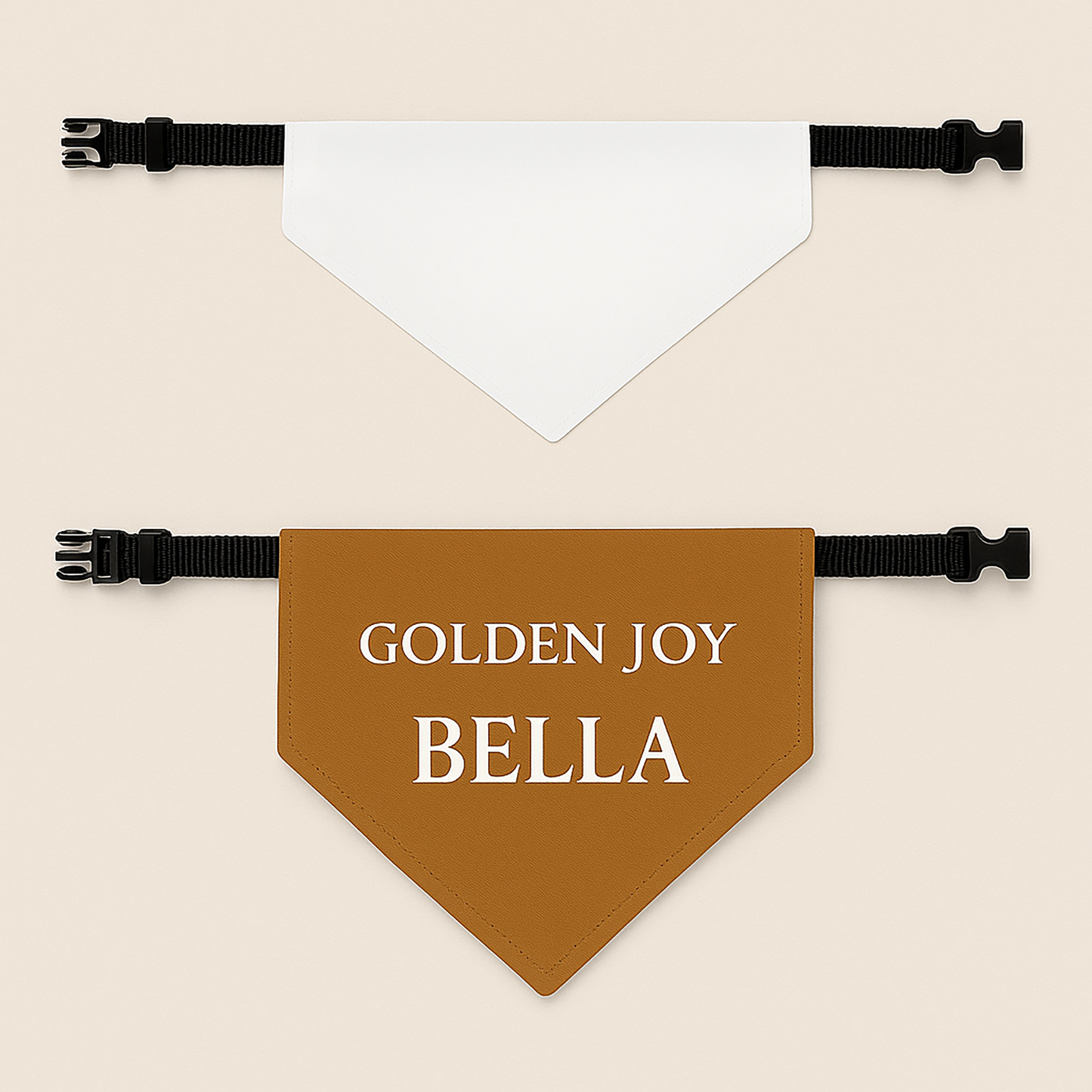 Customizable Pet Bandana Collar, Personalized Dog Scarf, Red Dog Accessory, Fun Pet Gift, Holiday Dog Outfit, Cute Canine Gear