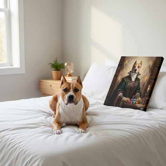 Renaissance Pet Portrait - The Witch