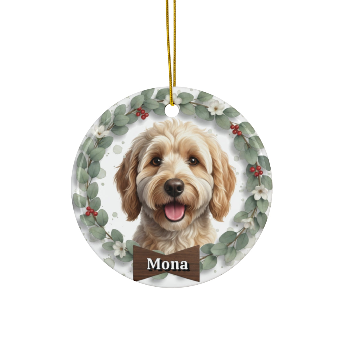 Custom Pet Memorial Ornament Gift