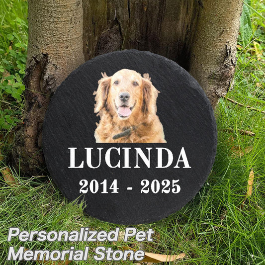 Pet Memorial Stone • Dog Headstone • Pet Remembrance Gift • Dog Memorial • Personalized Sympathy Gift • Grave Marker