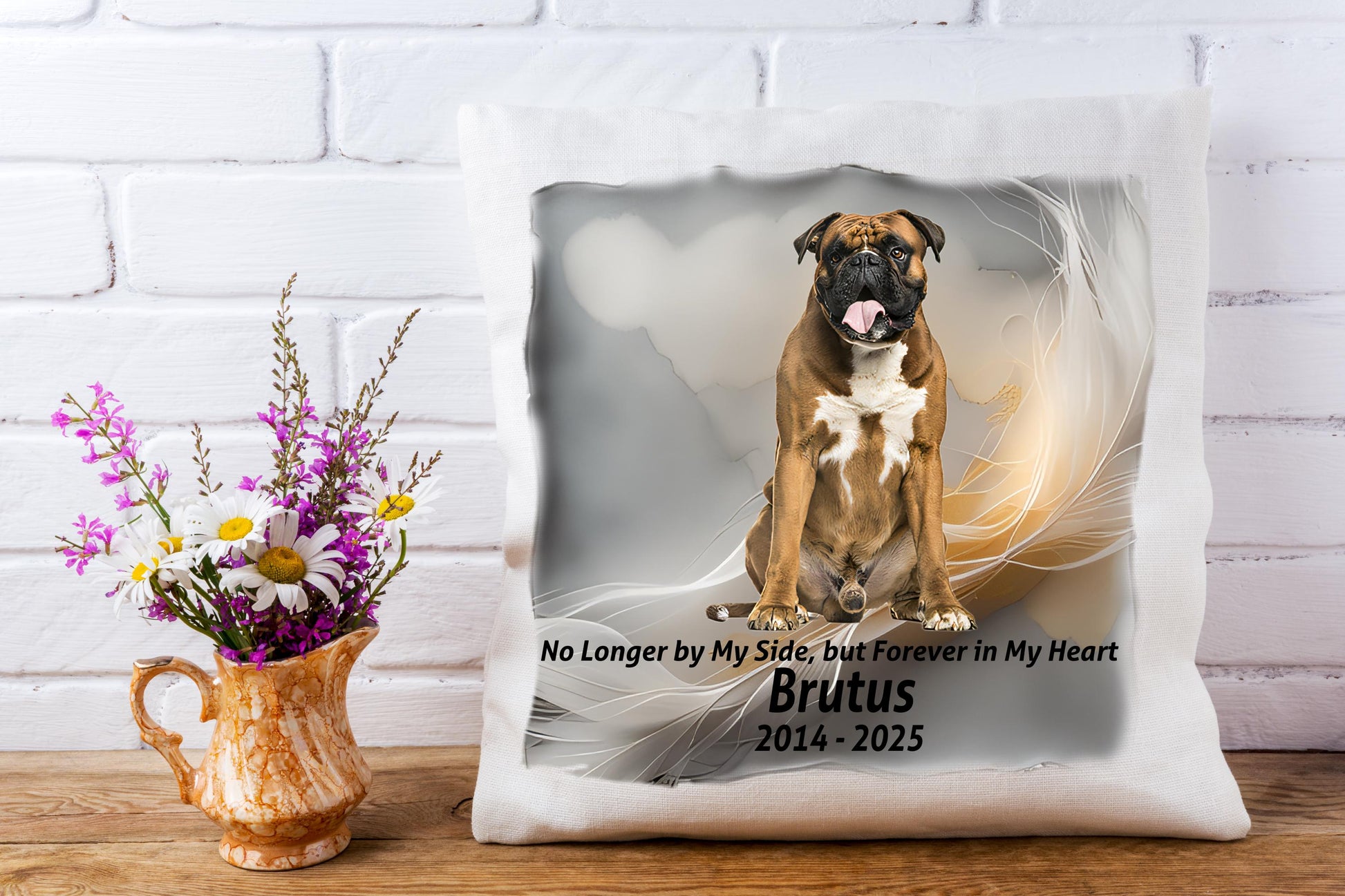 Custom Pet Pillow • Personalized Gift • Dog Memorial Pillow • Pet Memorial • Sympathy Gift • Pet Throw Pillow