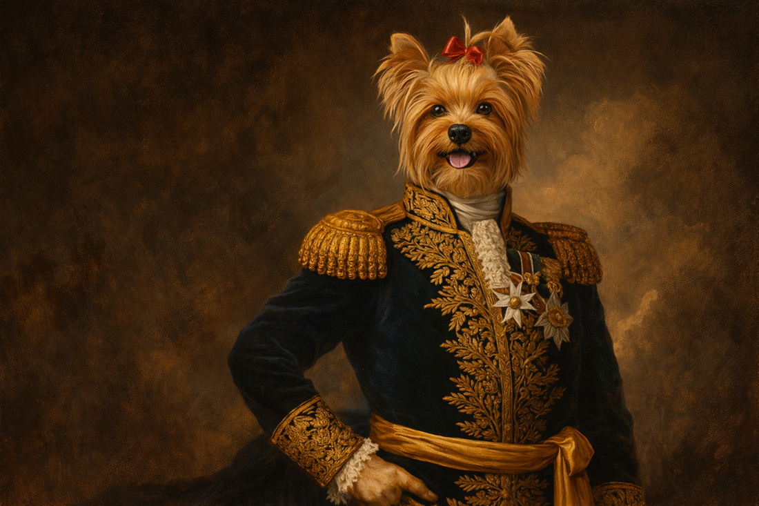 Renaissance Pet Portrait Canvas: Turning Your Pet into Timeless Art