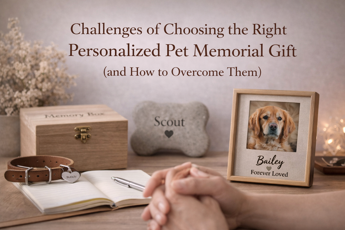 Navigating the Challenges of Personalized Pet Memorial Gifts