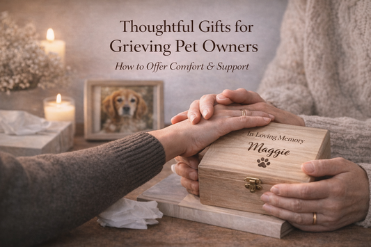 Finding Personalized Pet Memorial Gifts for Grieving Pet Owners