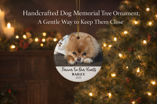 Handcrafted Dog Memorial Tree Ornament: A Gentle Way to Keep Them Close