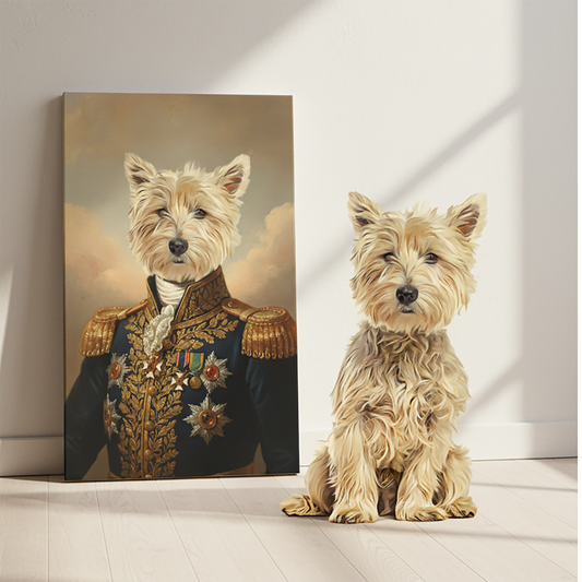 Renaissance Pet Portrait - The General