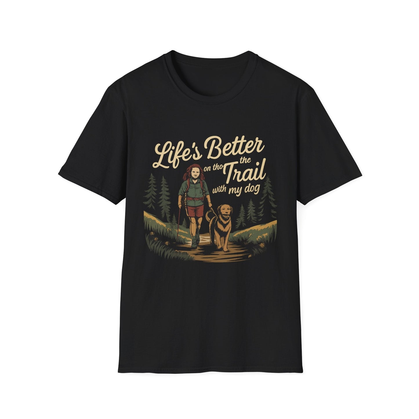 Eco-friendly T-shirt – Life Is Better On The Trail Gift Designed For The Outdoors