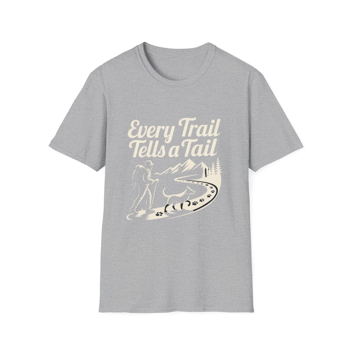 Lightweight T-shirt – Every Trail Tells A Tale Gift Designed For The Outdoors