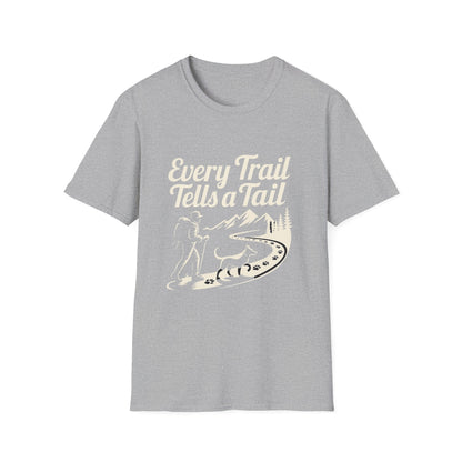 Lightweight T-shirt – Every Trail Tells A Tale Gift Designed For The Outdoors