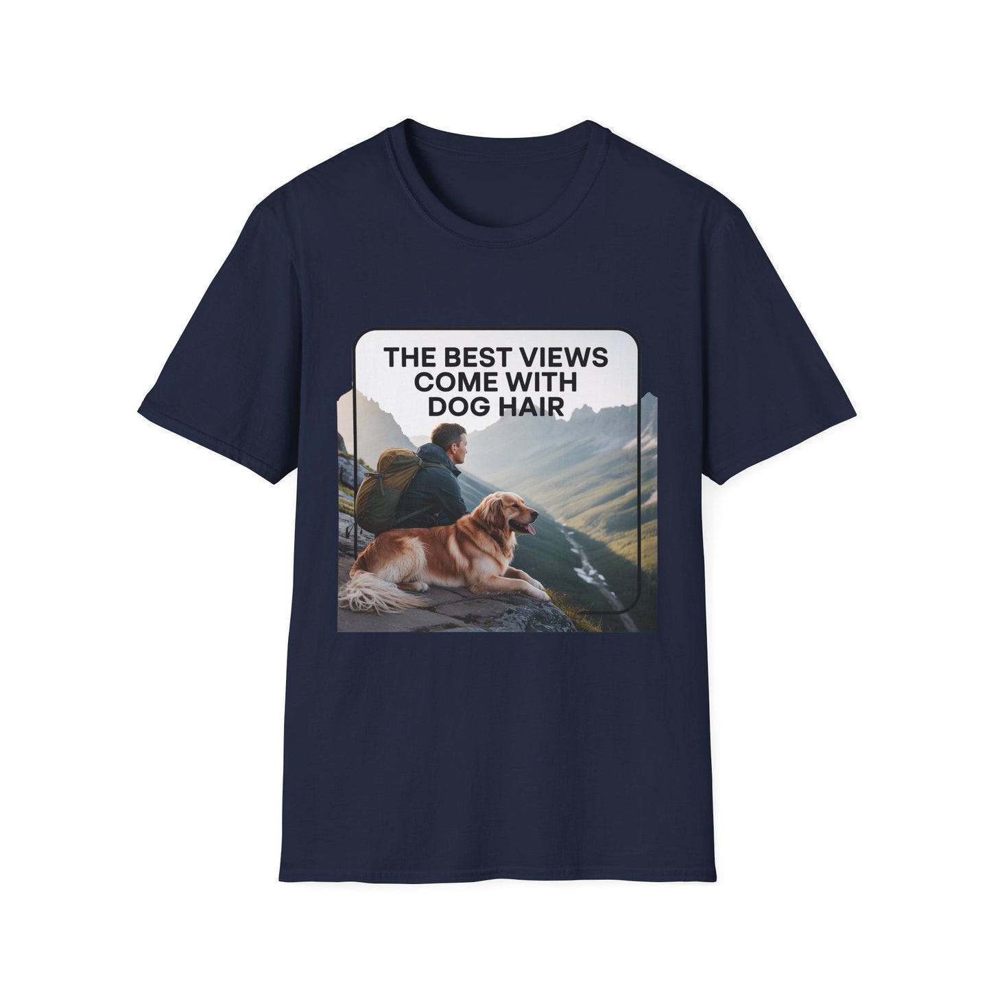 Explorer’s Choice T-shirt – The Best View Comes With Hair Gift Designed For The Outdoors