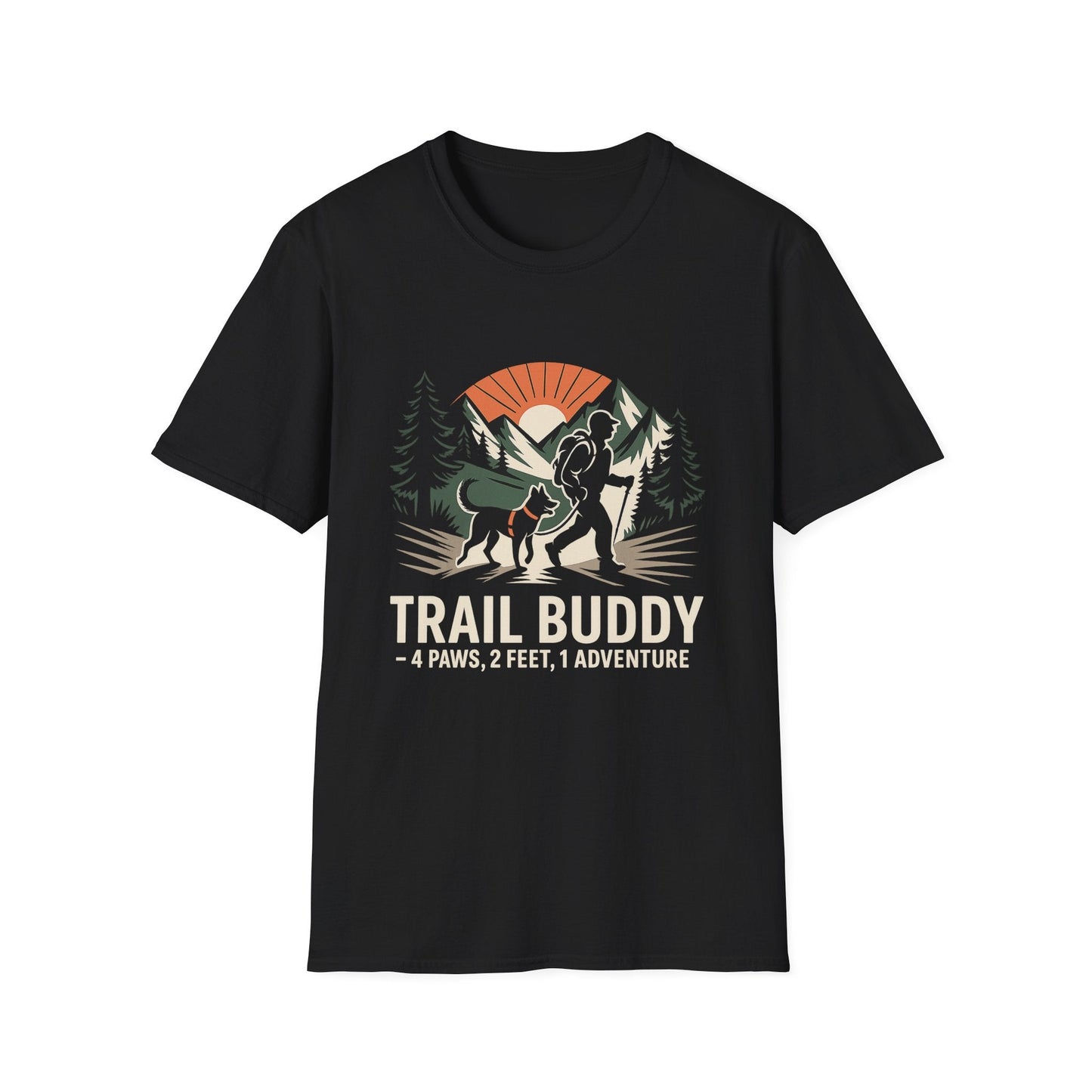 Outdoor Essential T-shirt – Trail Buddy Gift Designed For The Outdoors