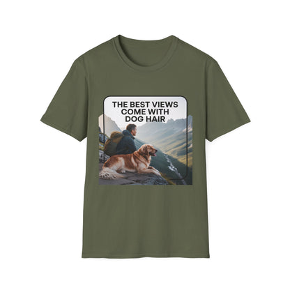 Explorer’s Choice T-shirt – The Best View Comes With Hair Gift Designed For The Outdoors