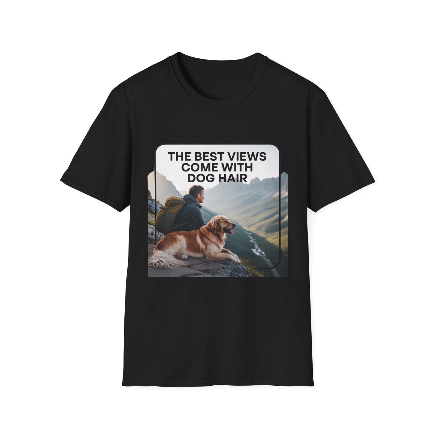 Explorer’s Choice T-shirt – The Best View Comes With Hair Gift Designed For The Outdoors