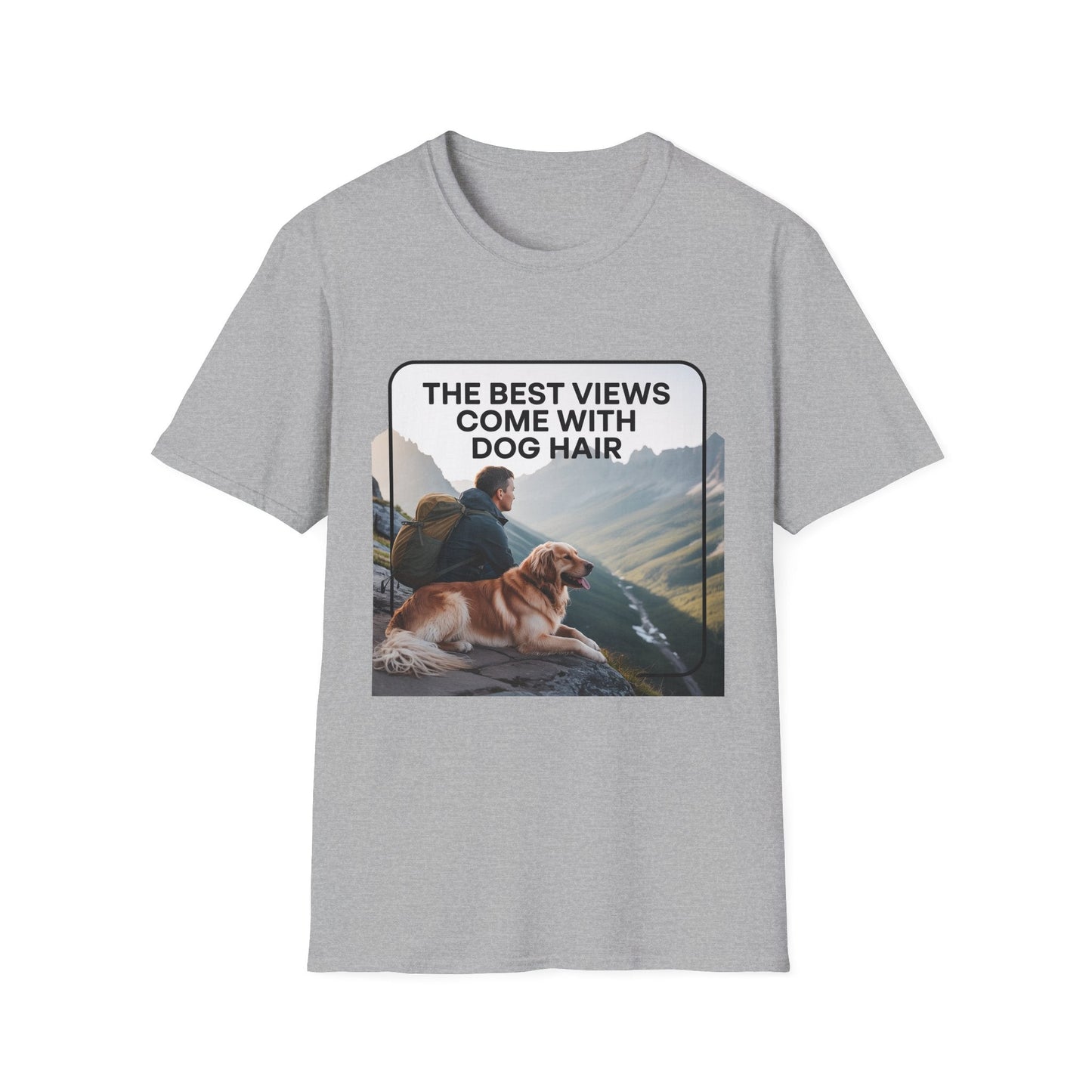 Explorer’s Choice T-shirt – The Best View Comes With Hair Gift Designed For The Outdoors