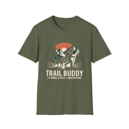 Outdoor Essential T-shirt – Trail Buddy Gift Designed For The Outdoors