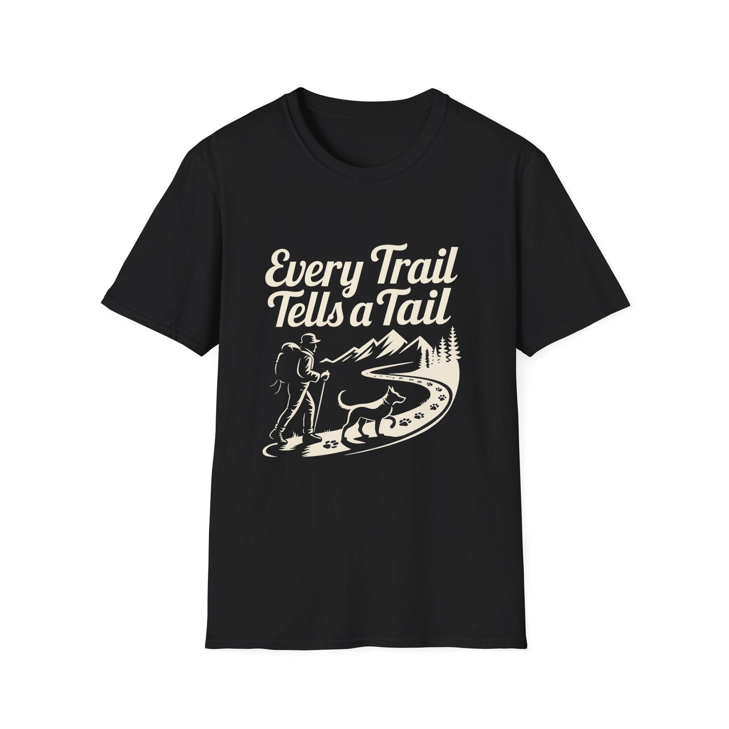 Lightweight T-shirt – Every Trail Tells A Tale Gift Designed For The Outdoors