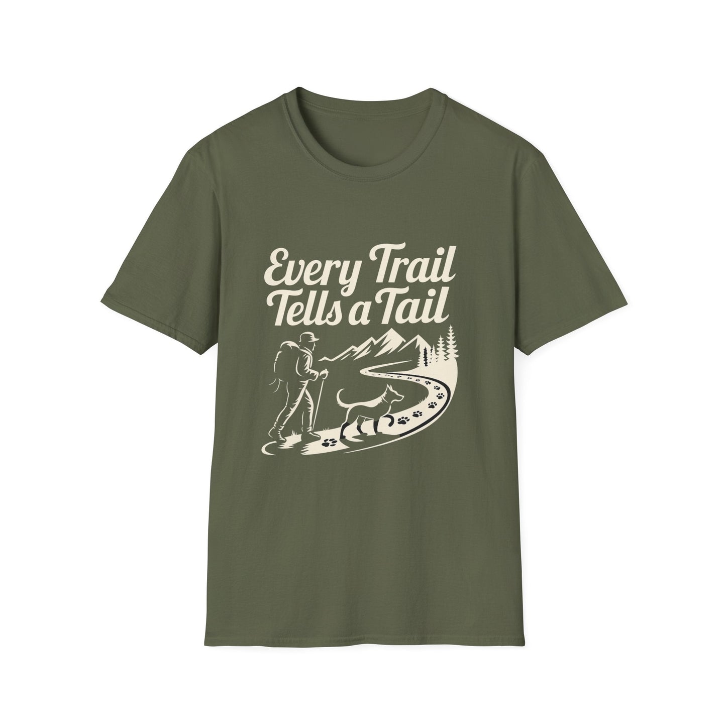 Lightweight T-shirt – Every Trail Tells A Tale Gift Designed For The Outdoors