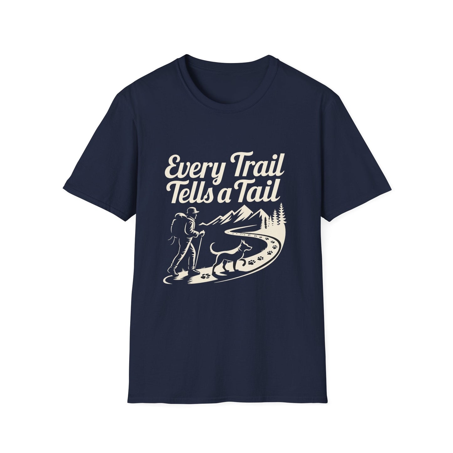 Lightweight T-shirt – Every Trail Tells A Tale Gift Designed For The Outdoors