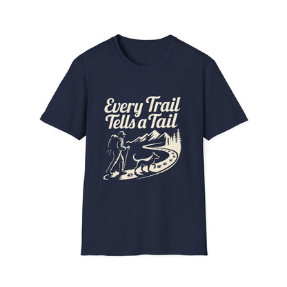 Lightweight T-shirt – Every Trail Tells A Tale Gift Designed For The Outdoors