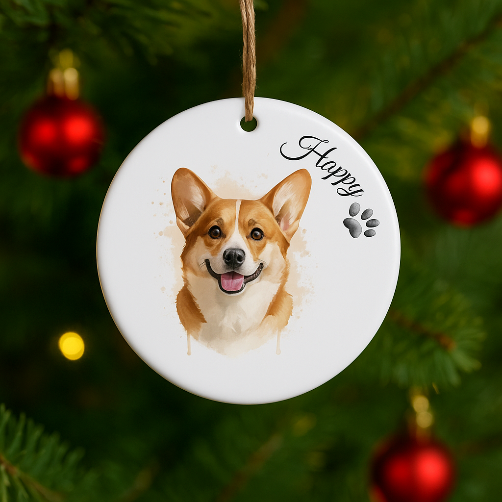 Personalized Dog Memorial Ornament – Forever Loved Keepsake