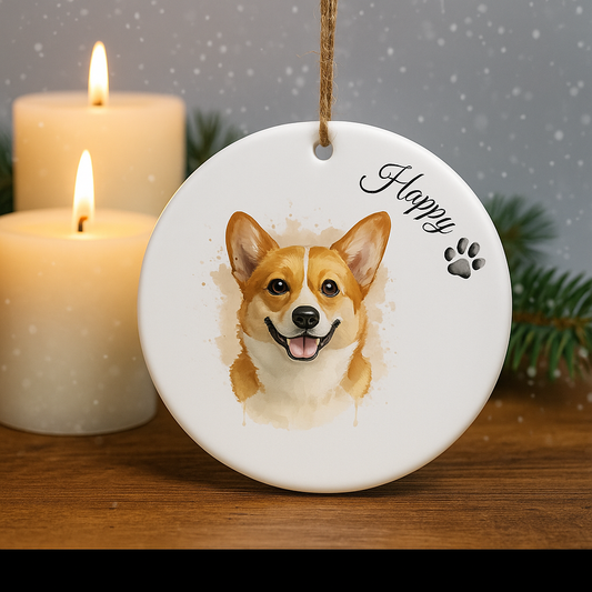 Personalized Dog Memorial Ornament – Forever Loved Keepsake