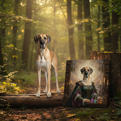 Renaissance Pet Portrait - The Witch