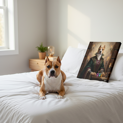 Renaissance Pet Portrait - The Witch