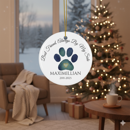 Personalized Pet Lovers Keepsake Ornament
