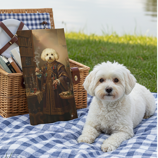 Renaissance Pet Portrait - The Alchemist