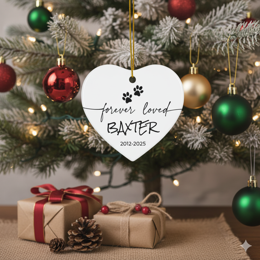 Pet Loss Sympathy Gift Ornament