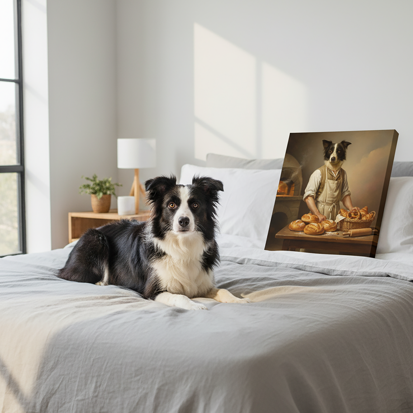 Renaissance Pet Portrait - The Baker