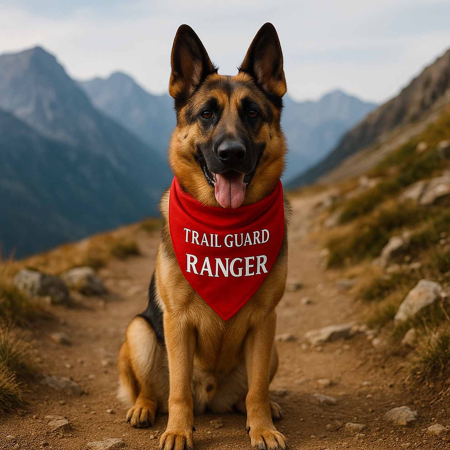 Customizable Pet Bandana Collar, Personalized Dog Scarf, Red Dog Accessory, Fun Pet Gift, Holiday Dog Outfit, Cute Canine Gear