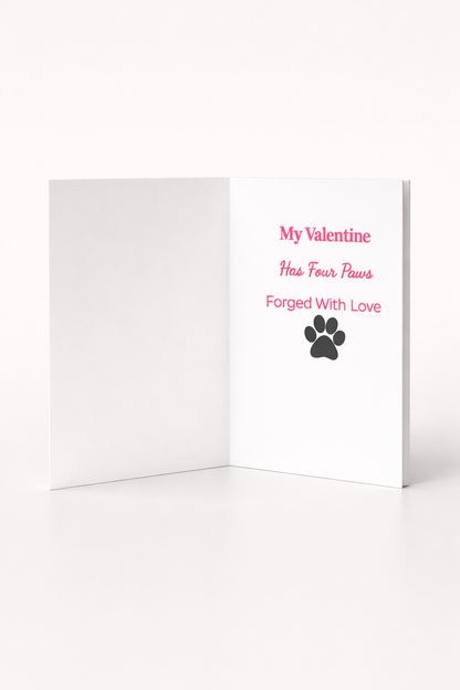 Valentine Dog Greeting Cards – Custom Pet Artwork Cards