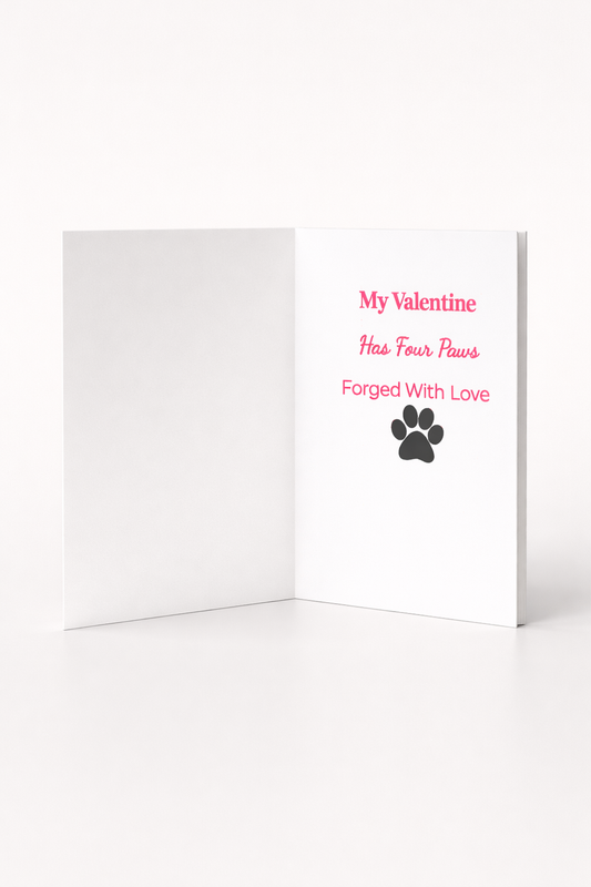 Valentine Dog Greeting Cards – Custom Pet Artwork Cards