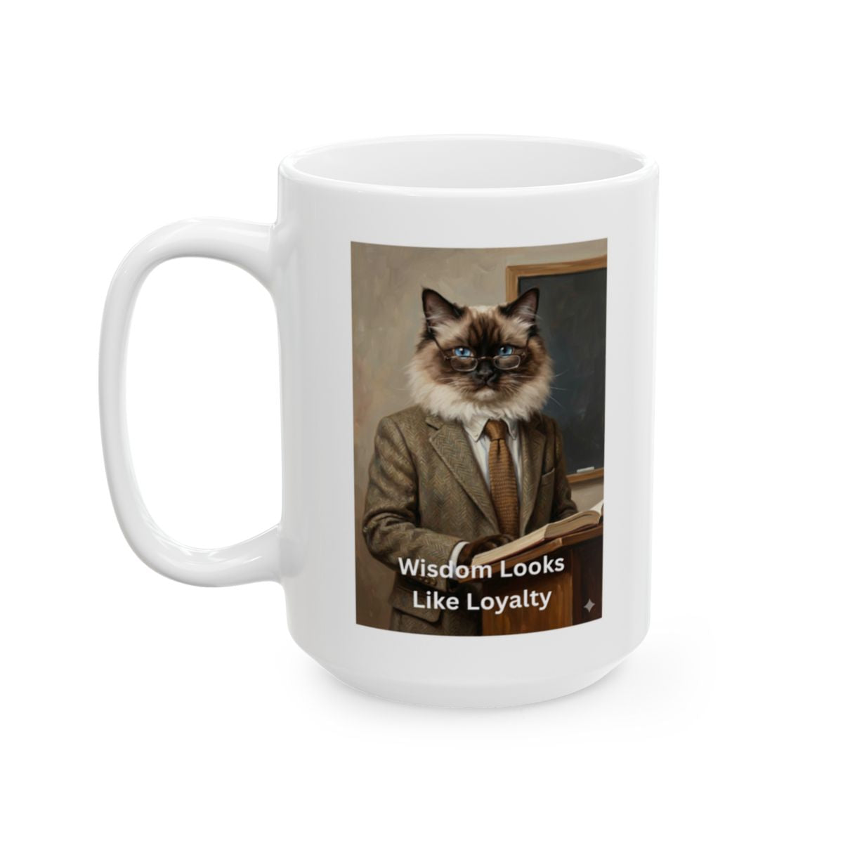 Professor Mug – My Valentine Has Four Paws – We Speak Beyond Words