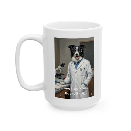 Scientist Mug – My Valentine Has Four Paws – Tested. Proven. True.