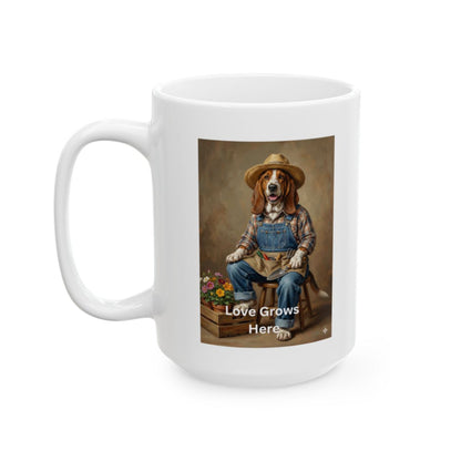 Gardener Mug – My Valentine Has Four Paws – Rooted in Love