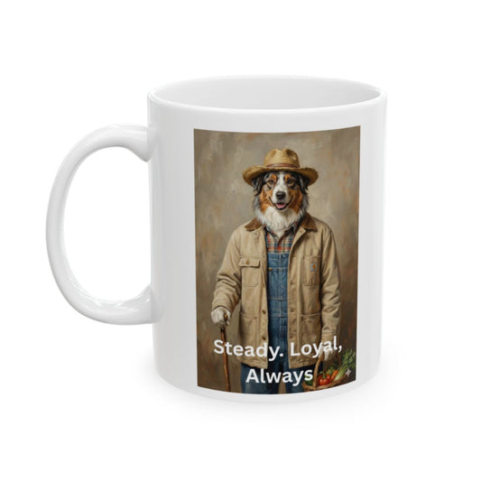 Farmer Mug – My Valentine Has Four Paws – Through Every Season