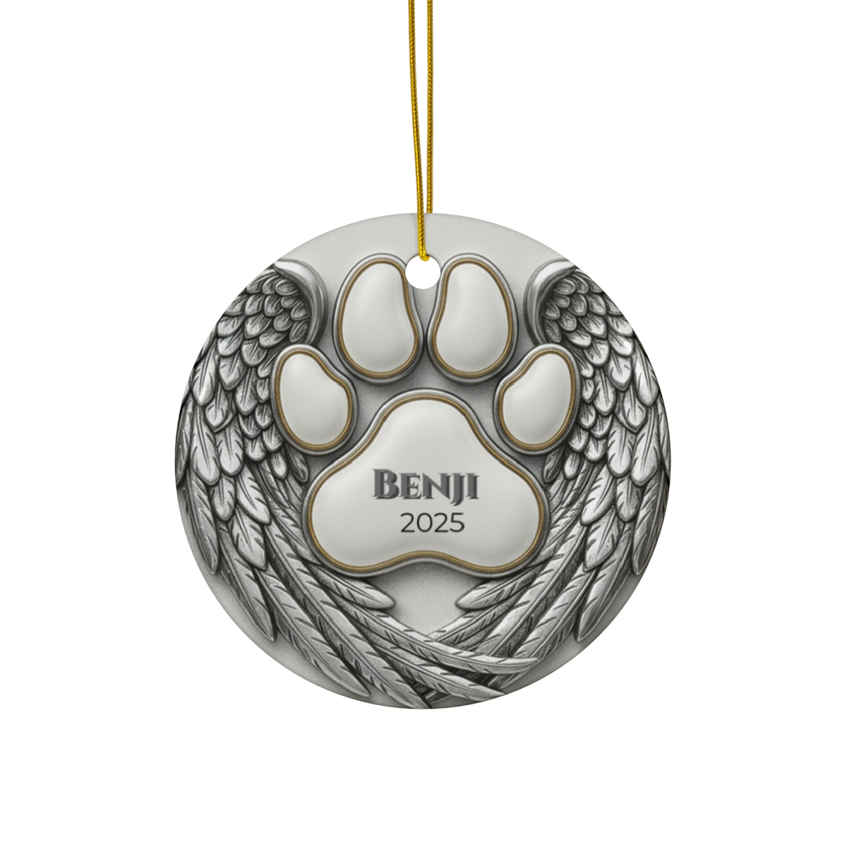 Pet Lovers Personalized Holiday Keepsake