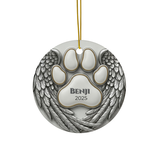 Pet Lovers Personalized Holiday Keepsake