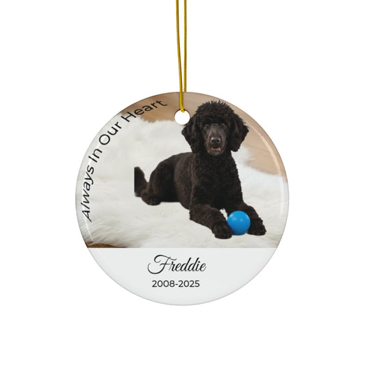 Personalized Pet Remembrance Ornament