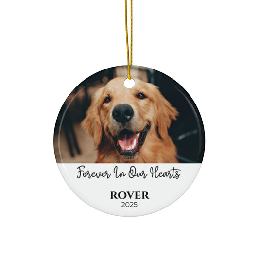 Handcrafted Golden Retriever Memorial Ornament