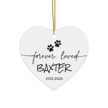 Pet Loss Sympathy Gift Ornament