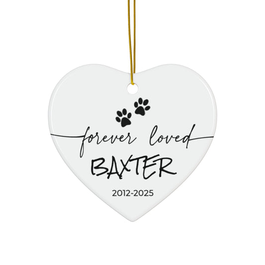 Pet Loss Sympathy Gift Ornament