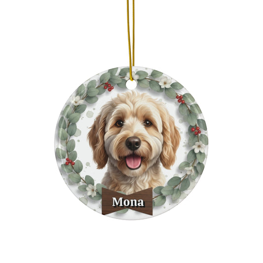 Custom Pet Memorial Ornament Gift