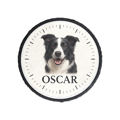 Custom Dog Photo Watch – Personalized Pet Face with Name | Keepsake Gift for Dog Lovers, Memorial Watch, Our Gentle Pet Exclusive