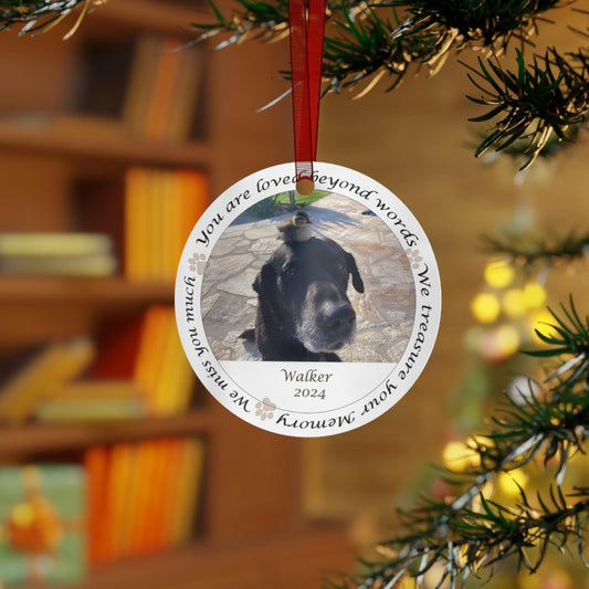 Personalized Pet Ornament – Custom Holiday Remembrance #3