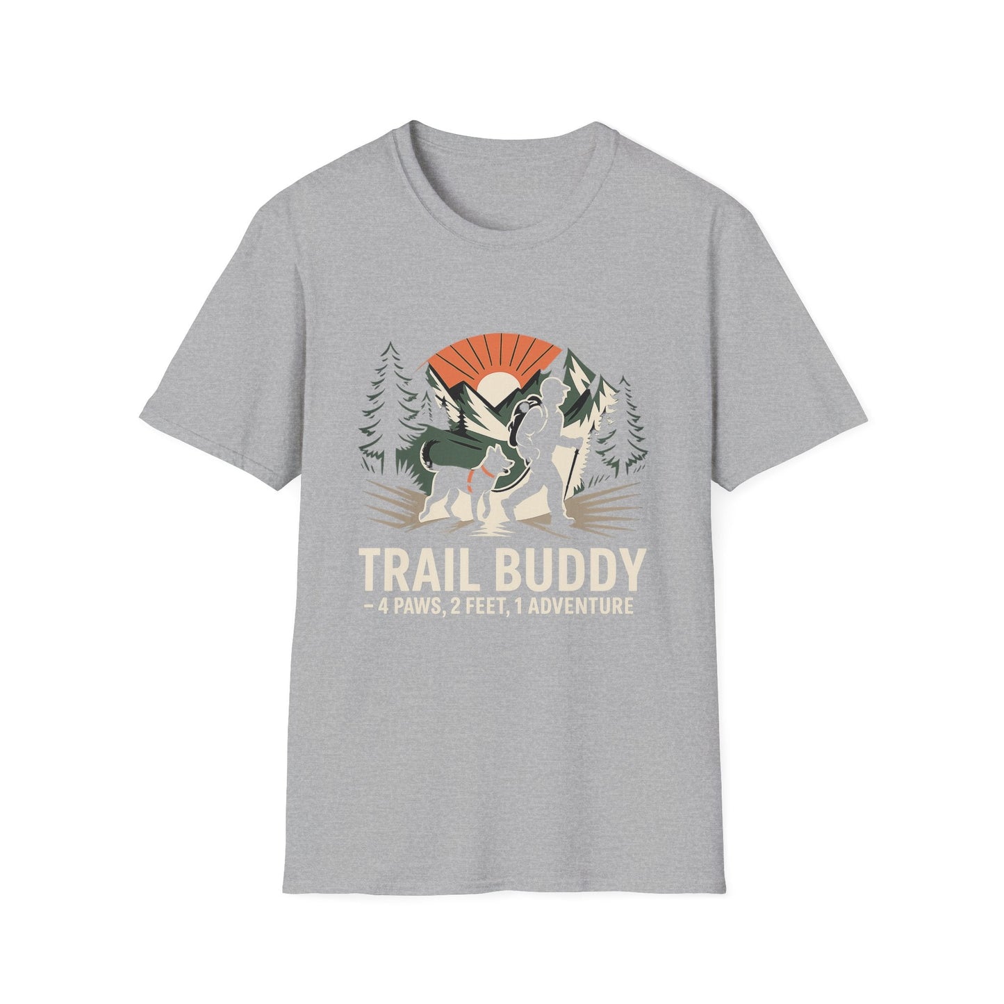 Outdoor Essential T-shirt – Trail Buddy Gift Designed For The Outdoors