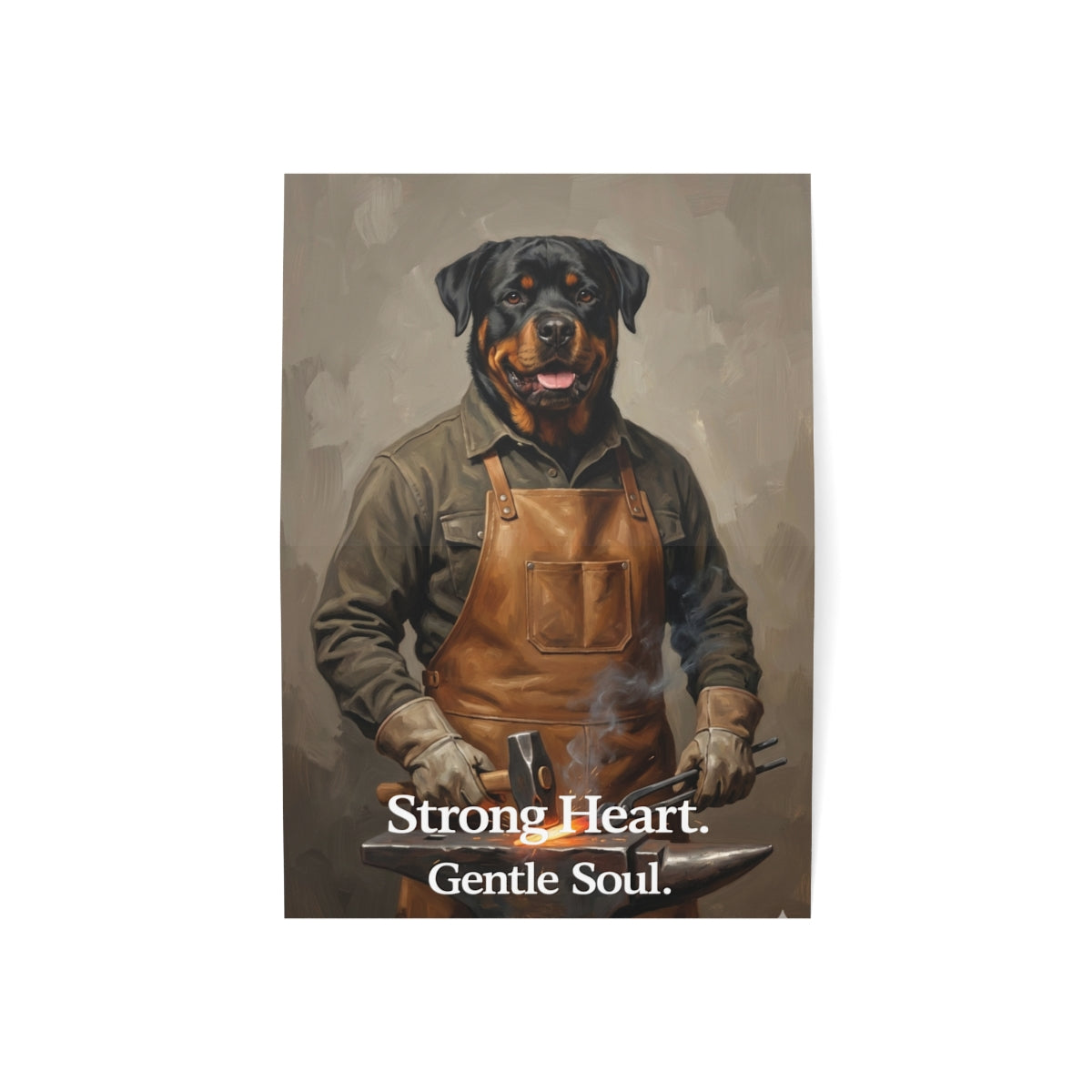 Valentine Dog Greeting Cards – Custom Pet Artwork Cards